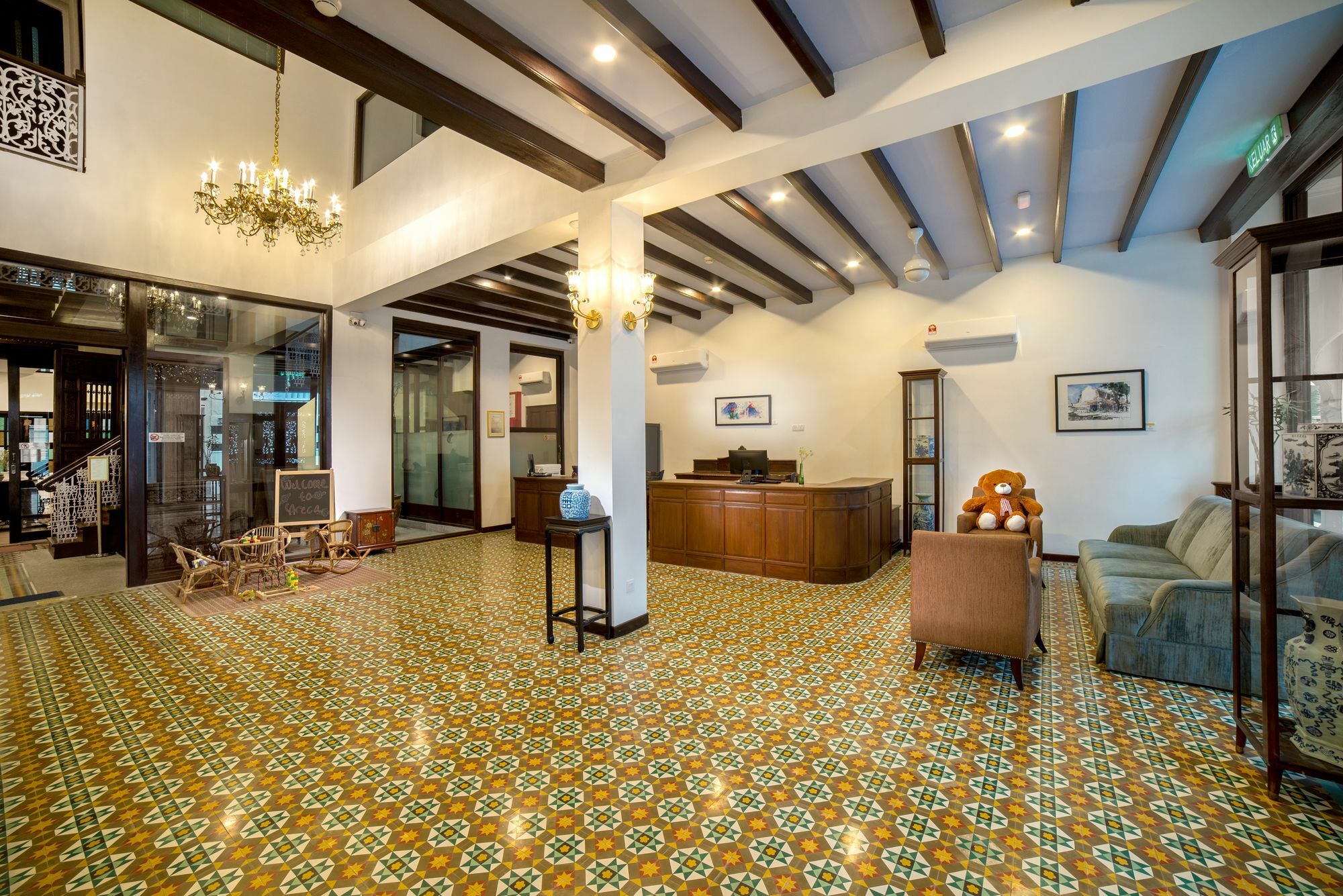 Areca Hotel Penang George Town Exteriör bild
